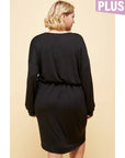 Kim Knit Dress - Plus Size- FINAL SALE ITEM