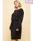 Kim Knit Dress - Plus Size- FINAL SALE ITEM