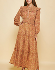 Marigold Tiered Maxi Dress- FINAL SALE ITEM